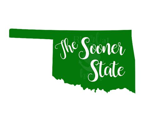 Download Free Oklahoma - State Nickname & EST Year - 2 Files - SVG PNG EPS for Cricut Machine
